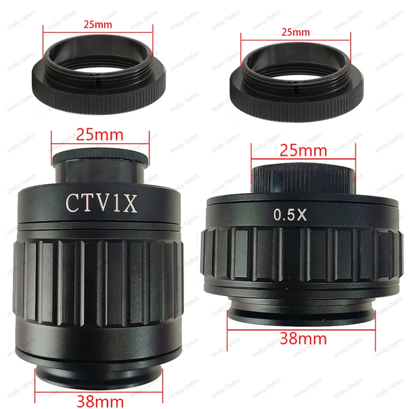 C-mount Adapter Lens Set for Microscopes 7 C-mount Adapter Lens Set for Microscopes - Image 7