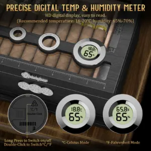 Elegant Dark Wood Cigar Humidor with Digital Hygrometer 12 S8fdf24e259ce4bf78c6db0816857cc028