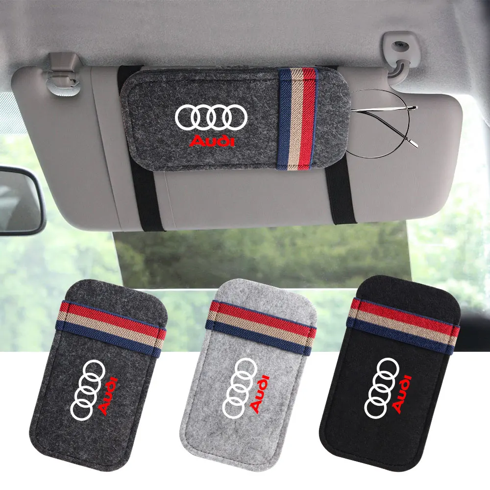 Elegant Car Sun Visor Glasses Holder 4 Elegant Car Sun Visor Glasses Holder - Image 4