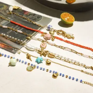 Stainless Steel Summer Ocean Charm Rope Bracelet 11 S9005b809a7144df8aab59cf5f73bf2a1F 1