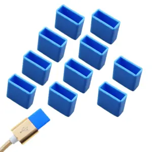 Silicone USB Port Dust Cover Set in 11 Colors 16 S901cff5a46504d28a398964302ca3a73T