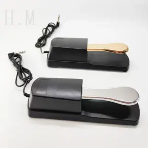 Metal Sustain Pedal for Electronic Pianos and Guitars