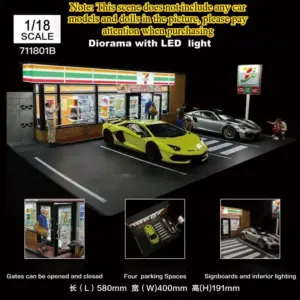 Japanese 7-Eleven Miniature Diorama Scene
