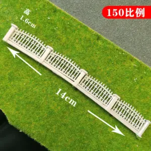 Miniature Fence Collection for 1:150 Models 13 S9031314bbb3144a5b216e50fed653369M