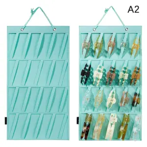 Pink Hair Clips Organizer Wall-Mount 17 S9032f769a48f4b30b05ea74a0cfa62319