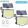 Outdoor Solar Floodlight with 236 LEDs