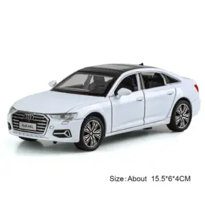 Black Audi A6L Model for Collectors 18 S9045b7e9a3fa437697e8a74890441d59W