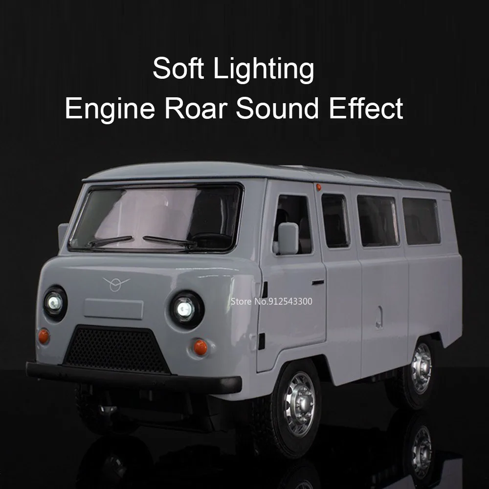 Vintage UAZ Travel Model in Green 6 Vintage UAZ Travel Model in Green - Image 6