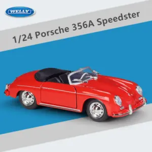 Black 1:24 Scale Porsche 356A Speedster Model 17 S90520ce99bee4eb5be9b0ff8031faf74N