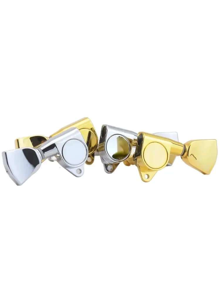 Gold and Chrome Guitar Tuners Set 3 Gold and Chrome Guitar Tuners Set - Image 3