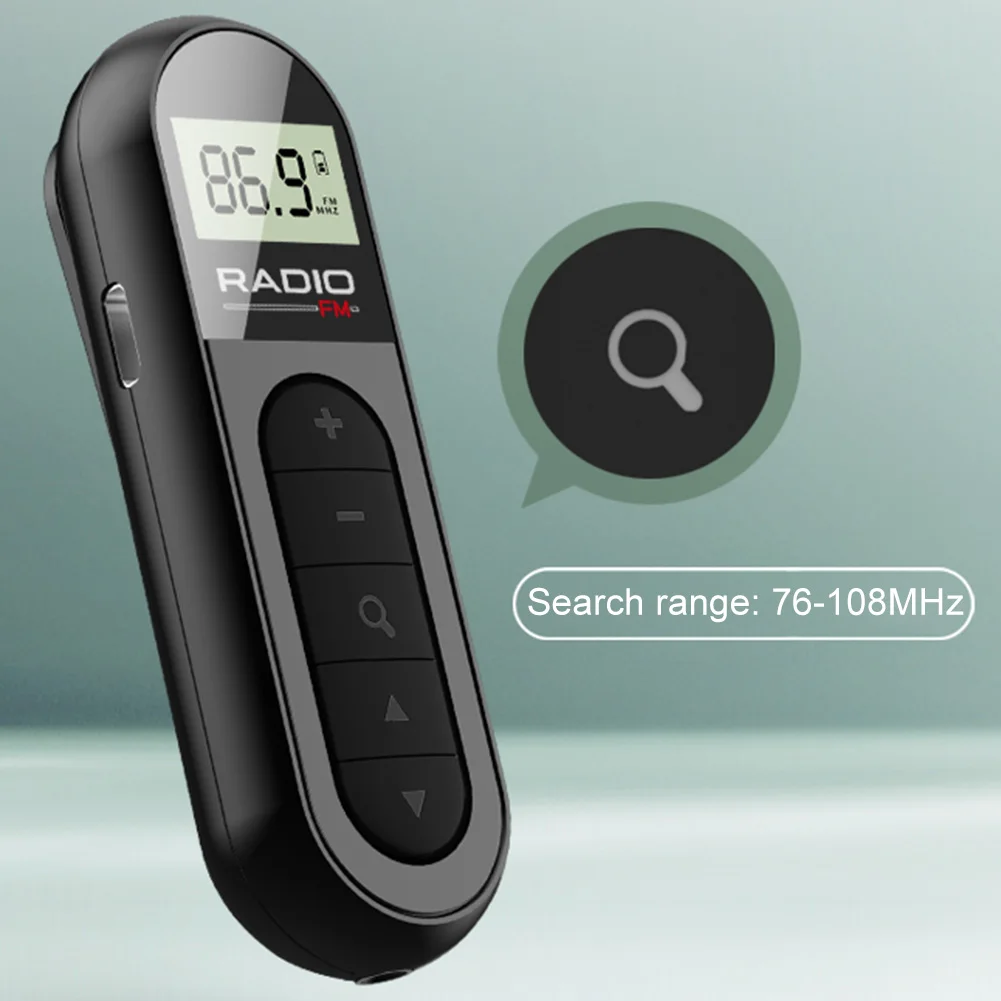Mini Portable FM Radio with LCD Display 4 Mini Portable FM Radio with LCD Display - Image 4