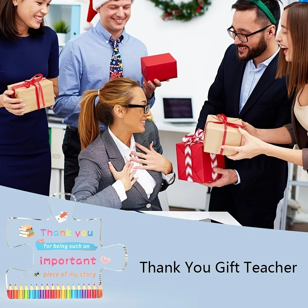 Vibrant Teacher Appreciation Acrylic Decor 4 Vibrant Teacher Appreciation Acrylic Decor - Image 4