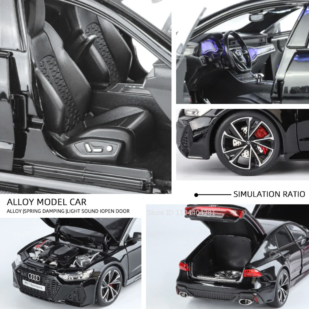 Diecast Audi RS7 Model 1:18 Scale 6 Diecast Audi RS7 Model 1:18 Scale - Image 6