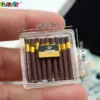 Miniature Resin Cigar Case with Tiny Cigars