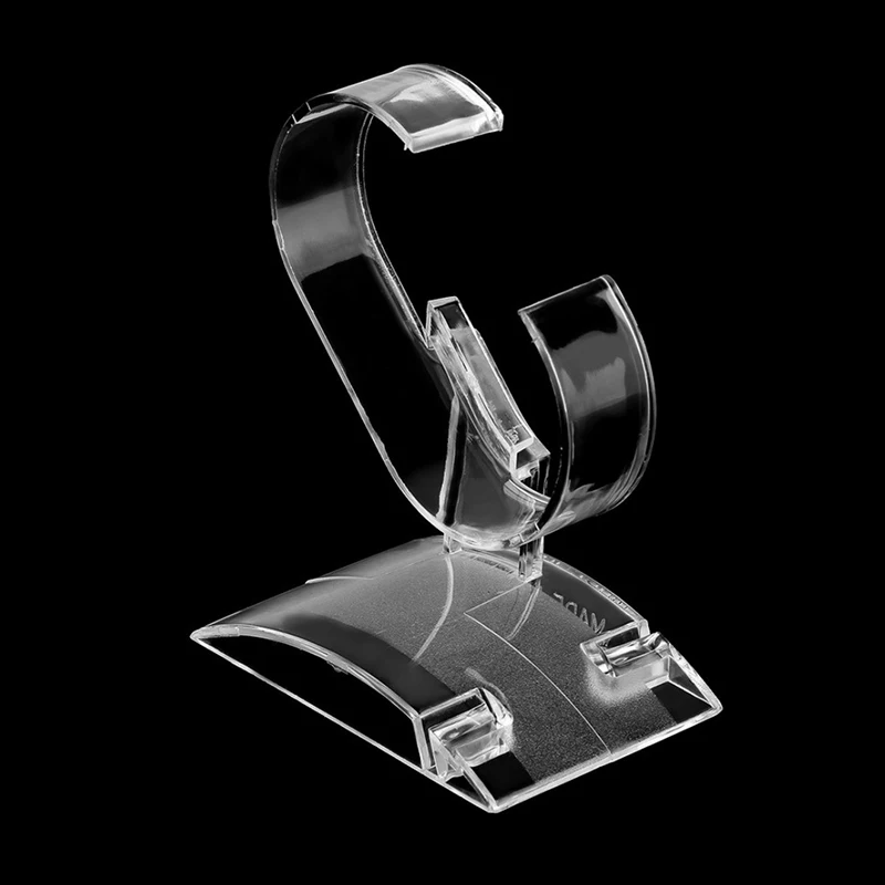 Clear Plastic Watch Display Stand for Wristwatches 2 Clear Plastic Watch Display Stand for Wristwatches - Image 2