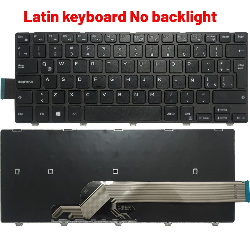 Dell Inspiron 14 3000 Series Replacement Keyboard 4 Dell Inspiron 14 3000 Series Replacement Keyboard - Image 4