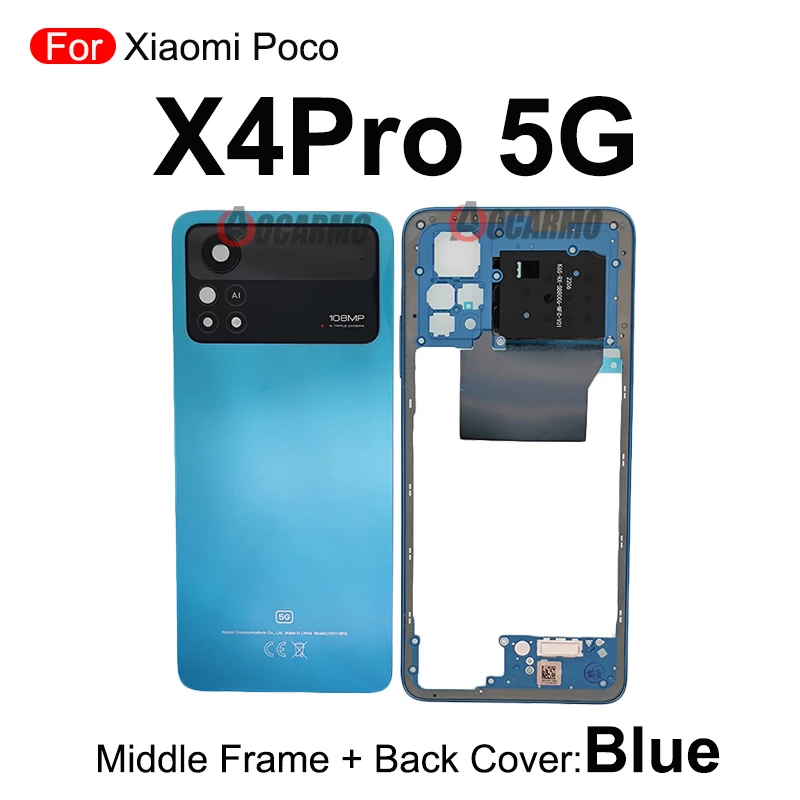 Xiaomi Poco X4 Pro 5G Replacement Kit in Multiple Colors 8 Xiaomi Poco X4 Pro 5G Replacement Kit in Multiple Colors - Image 8