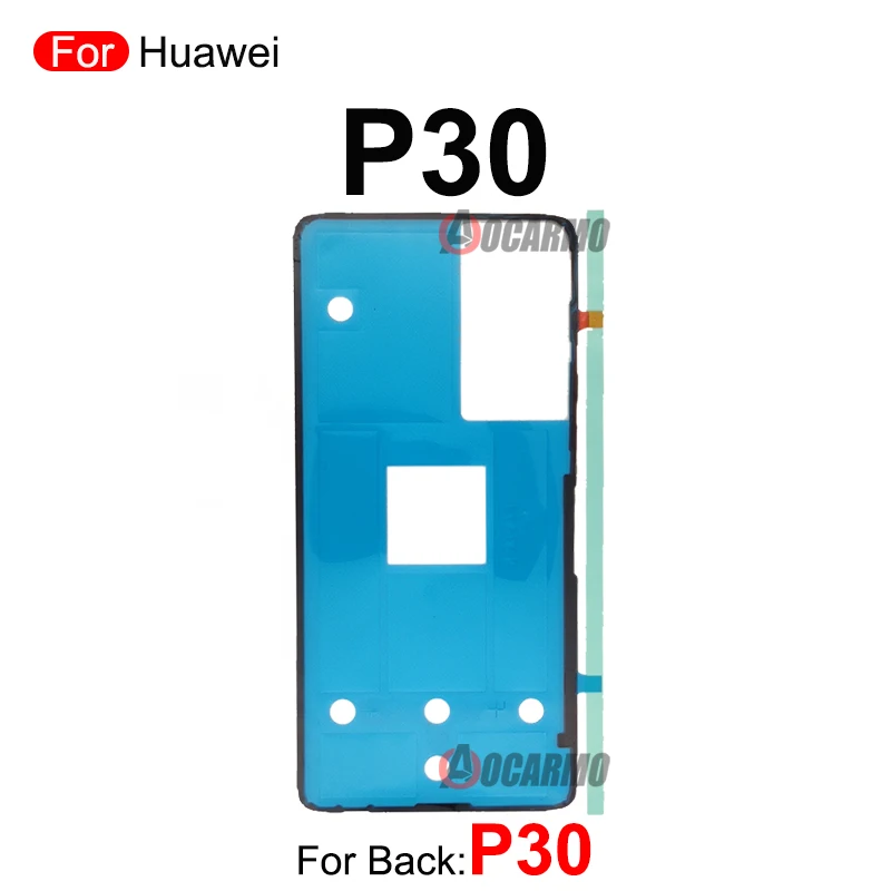 Blue Rear Door Sticker for Huawei Smartphones 5 Blue Rear Door Sticker for Huawei Smartphones - Image 5