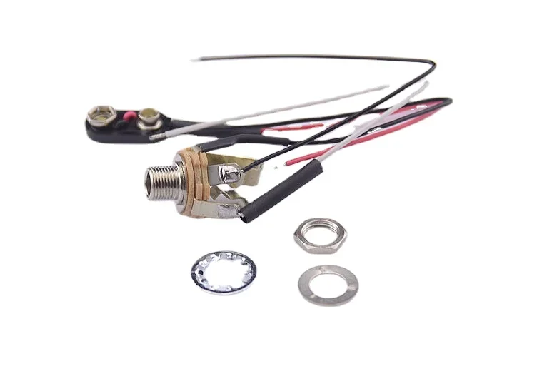 Nickel Stereo Guitar Jack Model 0141 5 Nickel Stereo Guitar Jack Model 0141 - Image 5