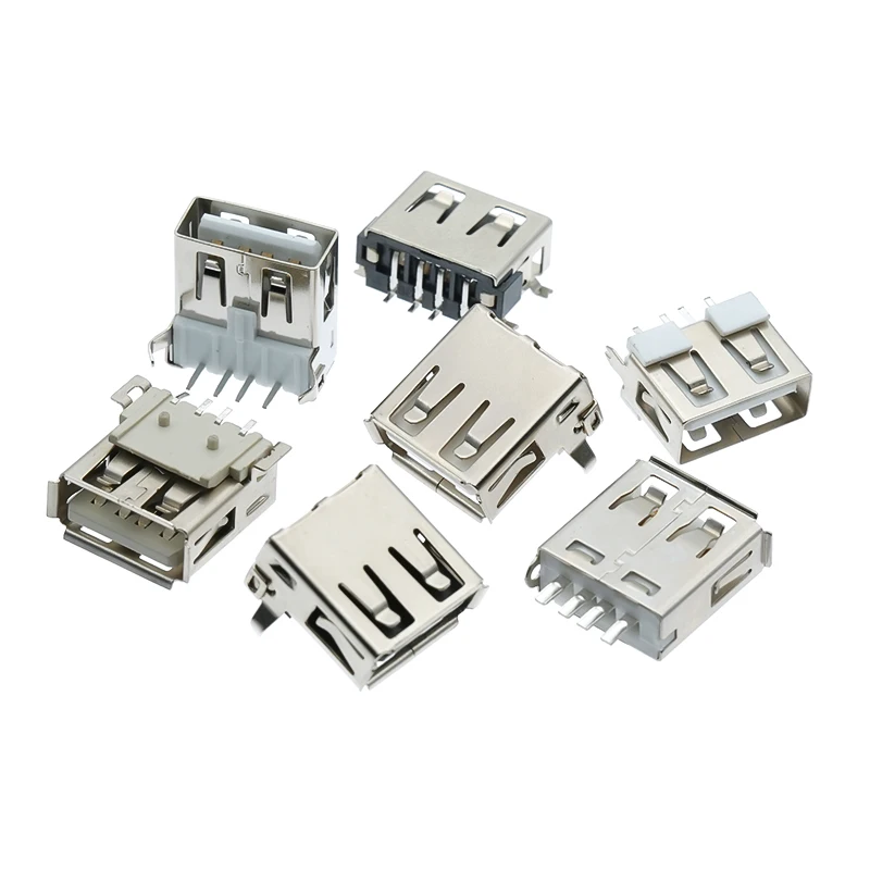 USB 2.0 Type A Female Jack Connectors Set 3 USB 2.0 Type A Female Jack Connectors Set - Image 3