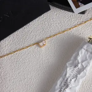 Stainless Steel Zirconia Necklace JDN0306071 12 S90f1eec380ae46339936b45365fd05ebV