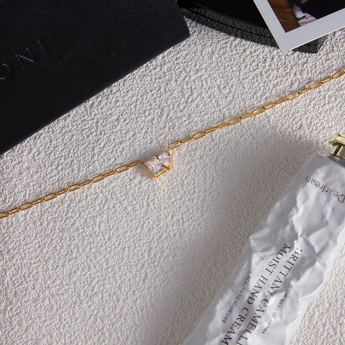 Stainless Steel Zirconia Necklace JDN0306071 6 Stainless Steel Zirconia Necklace JDN0306071 - Image 6