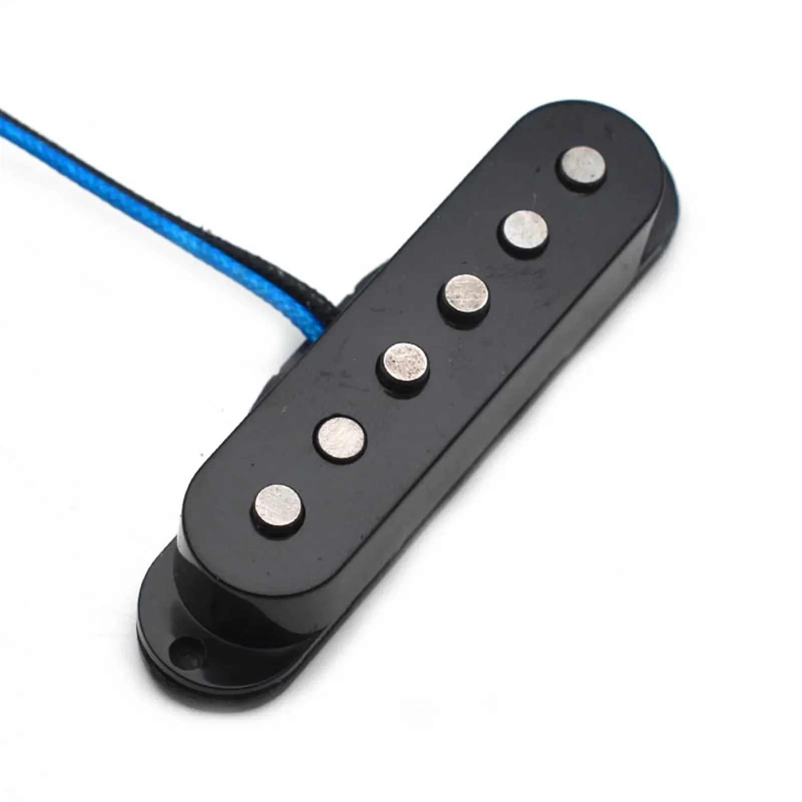 Black Stratocaster Pickups Set with Alnico 5 Magnets 6 Black Stratocaster Pickups Set with Alnico 5 Magnets - Image 6