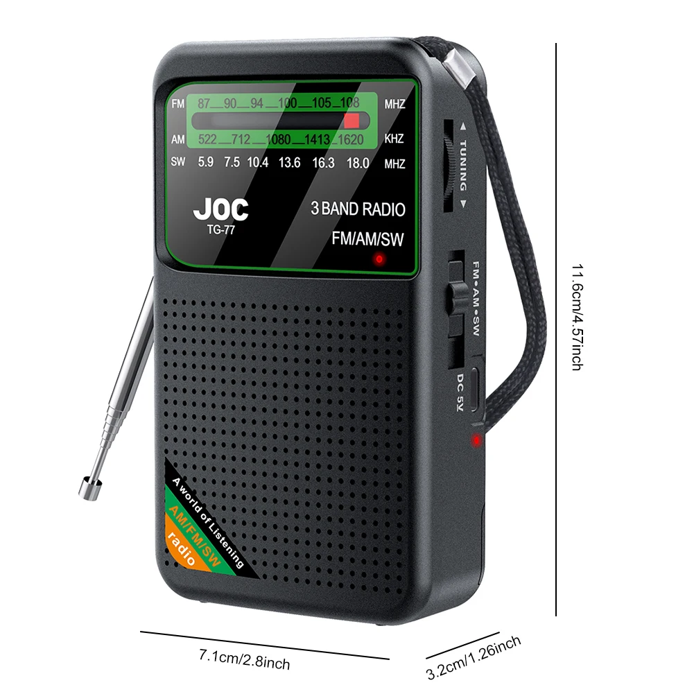 Mini Full Band Portable Radio for Wide Reception 6 Mini Full Band Portable Radio for Wide Reception - Image 6