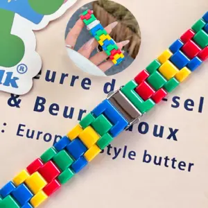 Vibrant 20mm & 22mm Plastic Smartwatch Strap