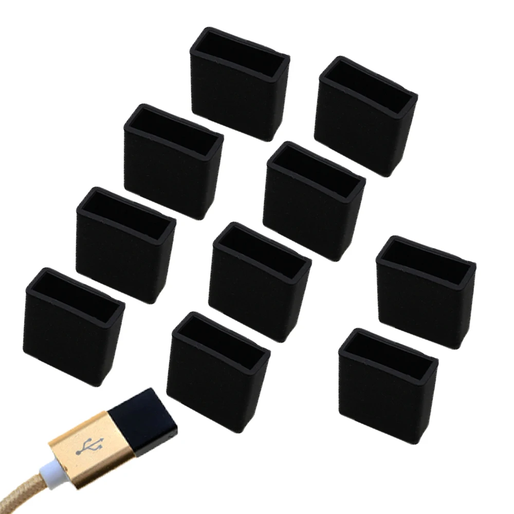 Silicone USB Port Dust Cover Set in 11 Colors 6 Silicone USB Port Dust Cover Set in 11 Colors - Image 6