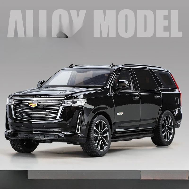 1:24 Scale Cadillac Escalade Die-Cast SUV Model 9 1:24 Scale Cadillac Escalade Die-Cast SUV Model - Image 9