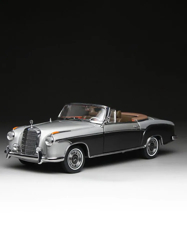 Vibrant Red 1960 220 SE Sunstar Diecast Model 8 Vibrant Red 1960 220 SE Sunstar Diecast Model - Image 8