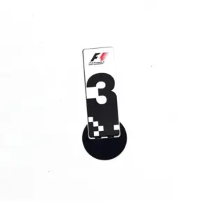 1:43 Scale F1 Racing Ranking Plaque Model 15 S9144148b4cc24d969fc3263f7a9b9829u