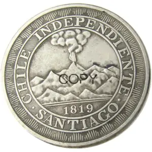 Vintage Chile Peso 1819 Replica Coin 4 S91449ec77162464ba431e93fbb33220eR