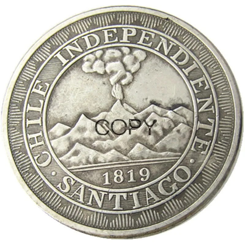 Vintage Chile Peso 1819 Replica Coin 2 Vintage Chile Peso 1819 Replica Coin - Image 2
