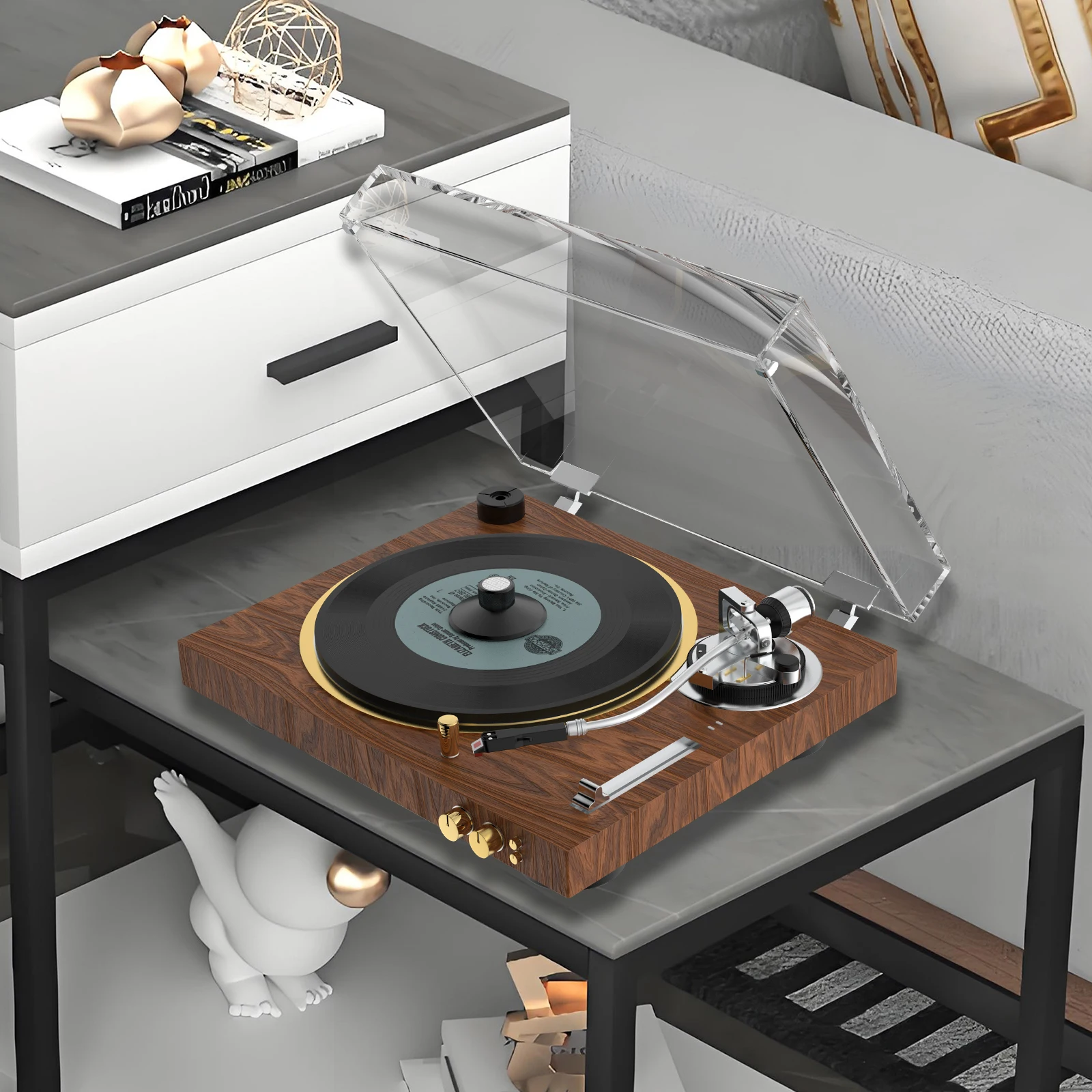 Carbon Fiber Record Stabilizer 130g for Turntables 2 Carbon Fiber Record Stabilizer 130g for Turntables - Image 2