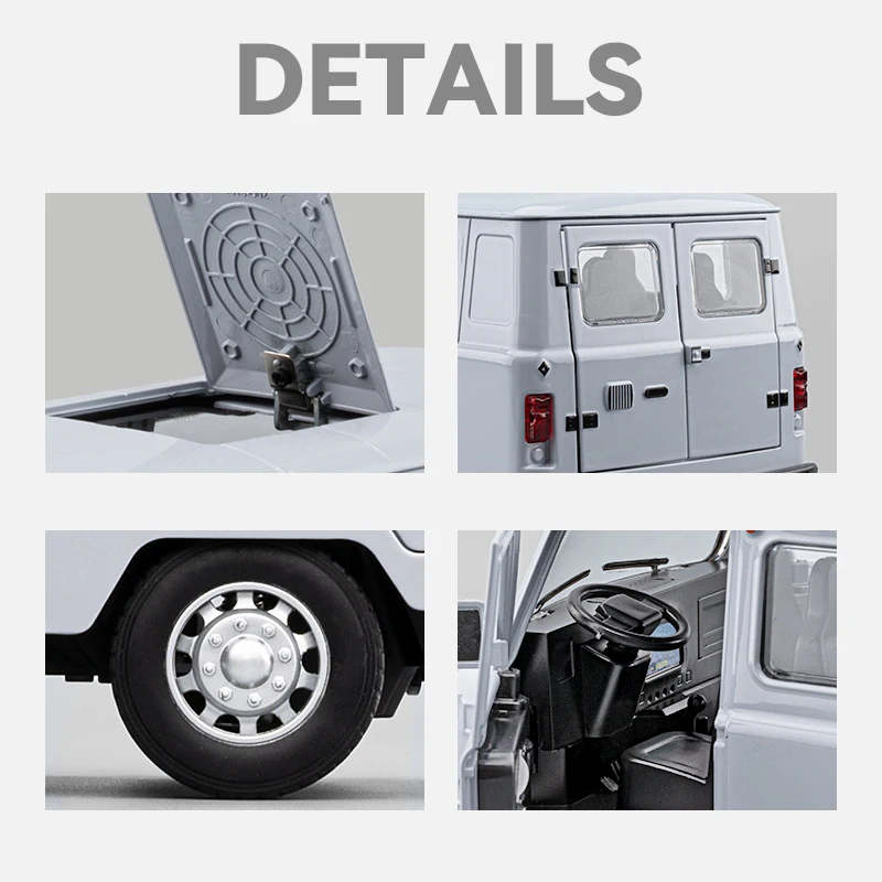 1:18 Scale UAZ Traveler Diecast Model for Collectors 6 1:18 Scale UAZ Traveler Diecast Model for Collectors - Image 6