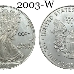 Liberty Eagle 2003 W Replica Coin 11 S915f3f9cb74a46ad90459c5143981837p