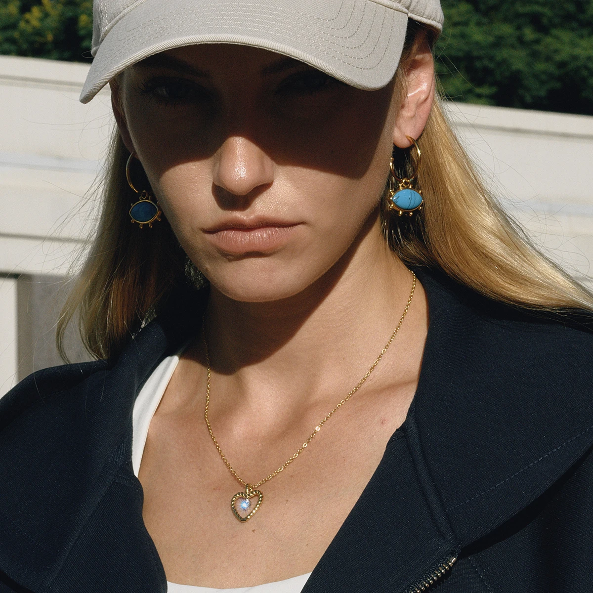 Elegant Gold Stainless Steel Heart Necklace 5 Elegant Gold Stainless Steel Heart Necklace - Image 5