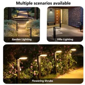 Modern Solar Garden Pathway Light 7-Shaped Design 10 S917f38a8e11c47489e3cb56fcf91ea0bd