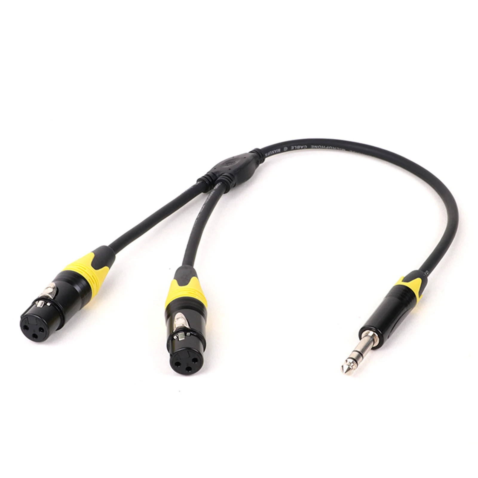 6.35mm to XLR Stereo Splitter Cable 0.3m/0.5m 8 6.35mm to XLR Stereo Splitter Cable 0.3m/0.5m - Image 8
