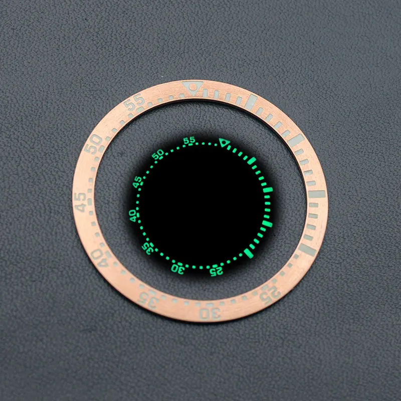 Green Luminous Bezel Insert for Dive Watches 5 Green Luminous Bezel Insert for Dive Watches - Image 5