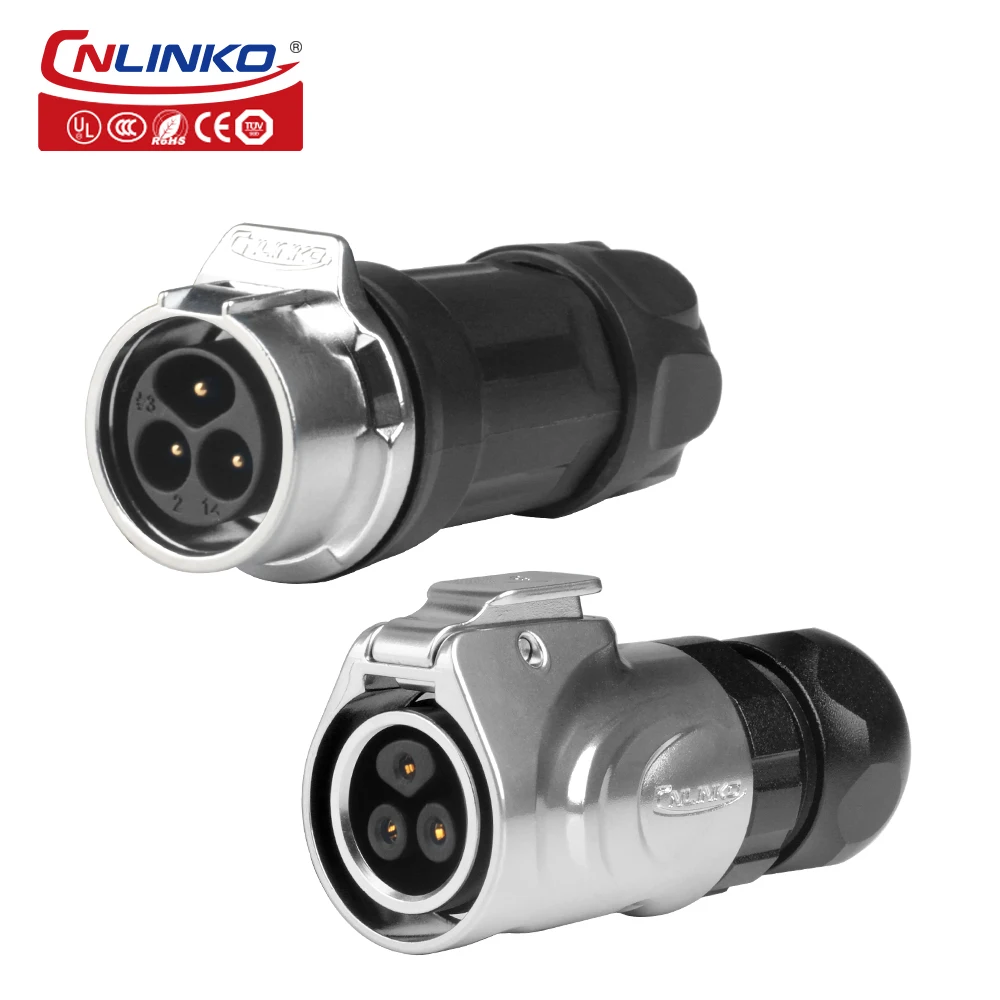 M16 Waterproof Screw Locking Connector 400V 10A 4 M16 Waterproof Screw Locking Connector 400V 10A - Image 4