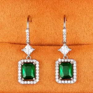 Vintage Green Zircon Earrings for Women 9 S92048e3d0fae4ceeabf2c5e2752d89955