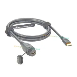 Panel Mount HDMI 2.0 Extension Cable 0.3m/1.5m 10 S92133531af864aab83f145769f6d7b48k