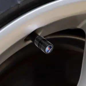 Saab Aluminum Tire Valve Caps Set 10 S921885e938b34a22bc818a4b8f1e558f5