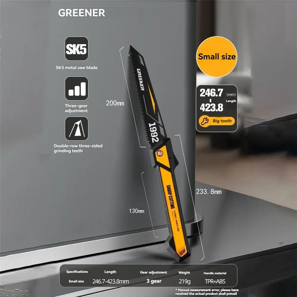 Premium Adjustable Folding Saw 20/25/30cm 6 Premium Adjustable Folding Saw 20/25/30cm - Image 6