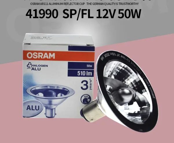OSRAM 41990 Halogen Lamp 50W 12V/24V 2 OSRAM 41990 Halogen Lamp 50W 12V/24V - Image 2