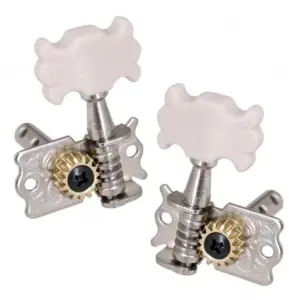 Acoustic Guitar Tuning Peg Set with White Handles 8 S9234a4dbac6548c49403e7e3ab880b93r