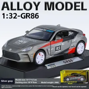 Toyota GR86 1:32 Scale Diecast Model 17 S924371178eb245eba5b89da77b67bd1fA